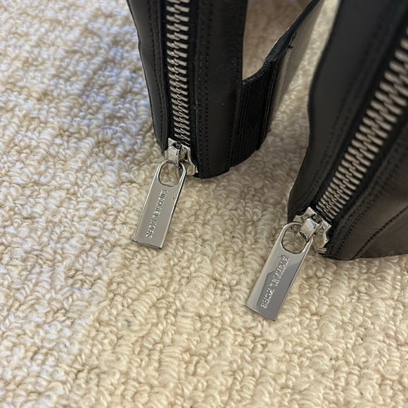 Michael KORS ankle strap rear zipper sandals black size 7.5 style # ST13L - Picture 10 of 15